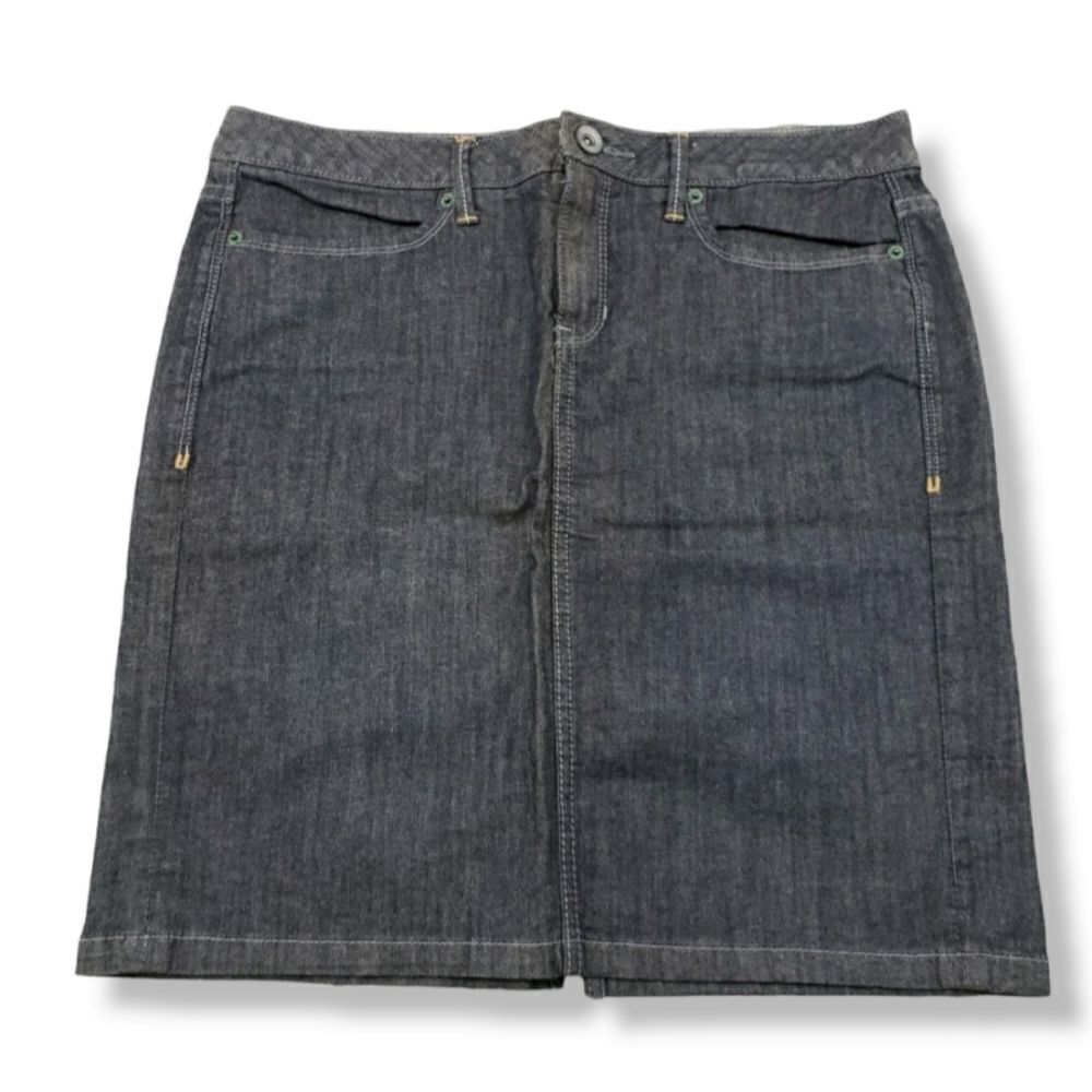Converse One Star Denim Skirt Size 8 Womens Blue